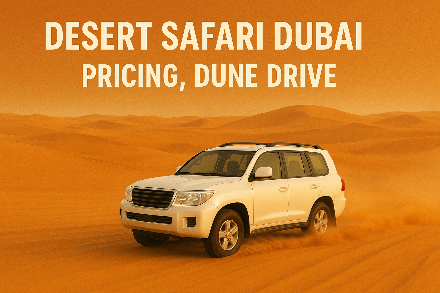 Desert Safari Dubai Dune Drive Trips