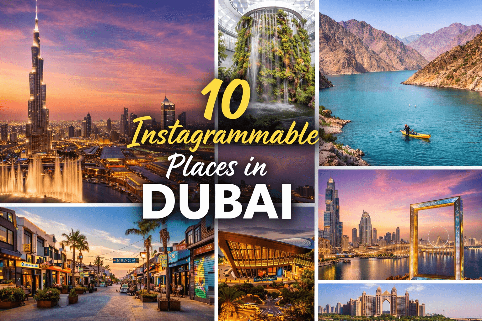 Top 10 Places Visitor Should View in Dubai